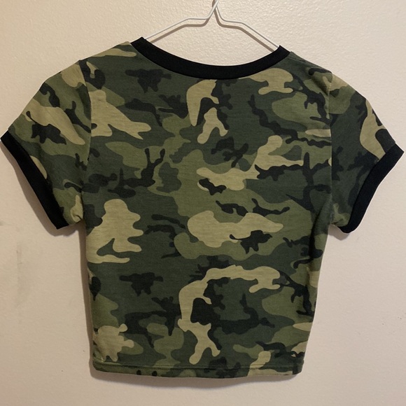 Zaful Small Camo Crop Top, Excellent Condition! - Picture 2 of 2